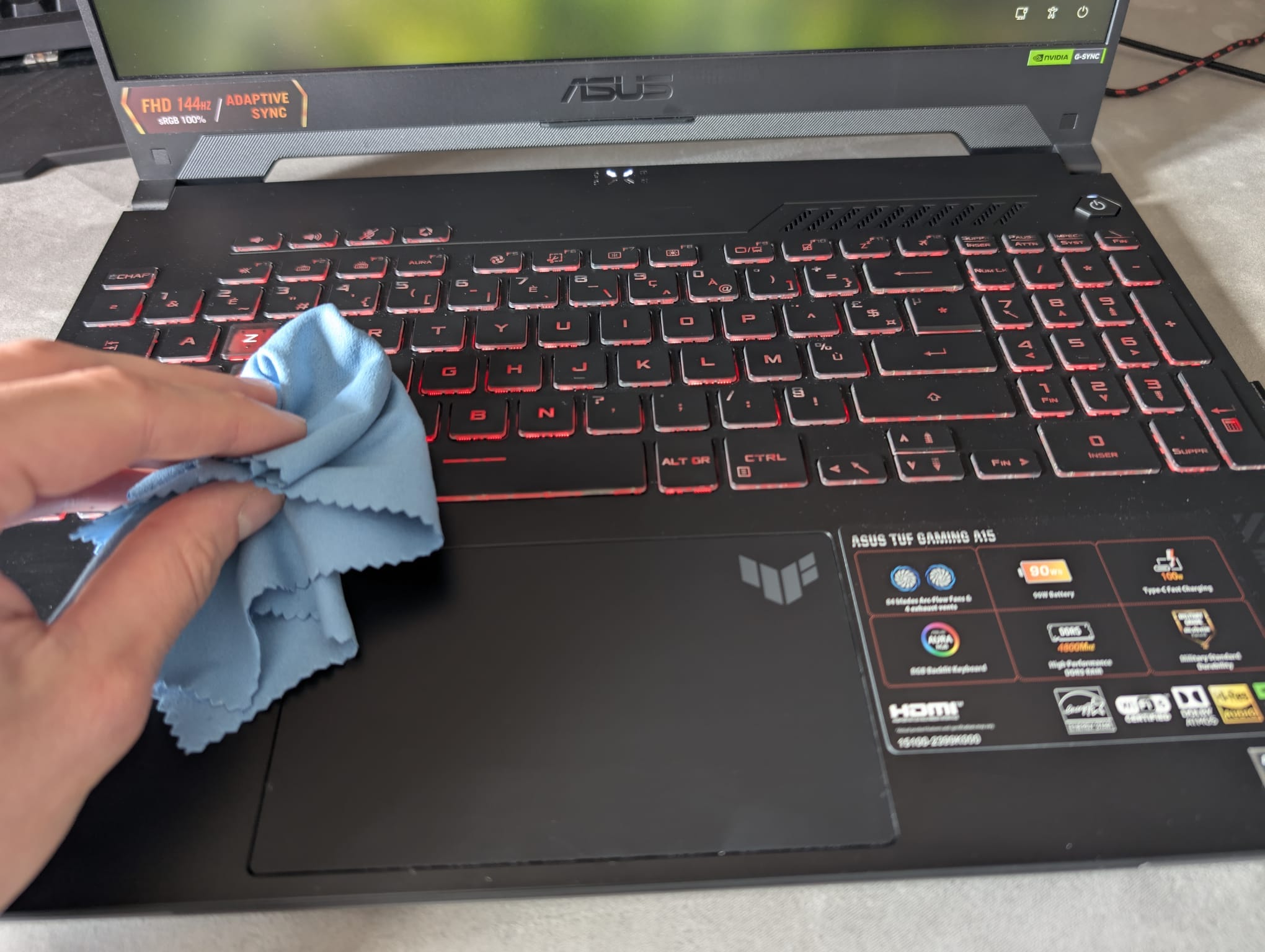 nettoyage clavier