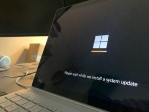 photo mise a jour windows